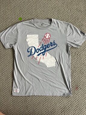 Limited Edition LA Dodgers Grey T Shirt - baseball large